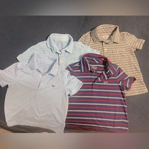 Lot of four Vineyard Vines 3T polos GUC